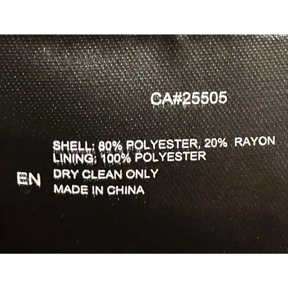 Noize Lena Long Length Vegan Wool Coat NWT Size XL - Picture 13 of 13